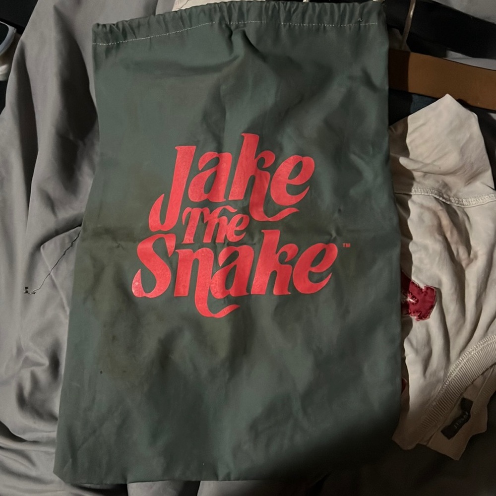 WWF Jake the Snake Vintage Bag